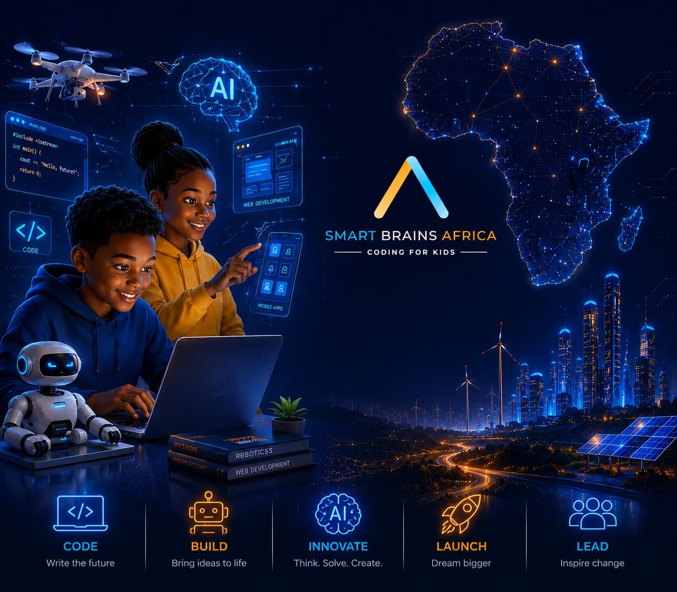 Smart Brains Africa — building Africa's future innovators